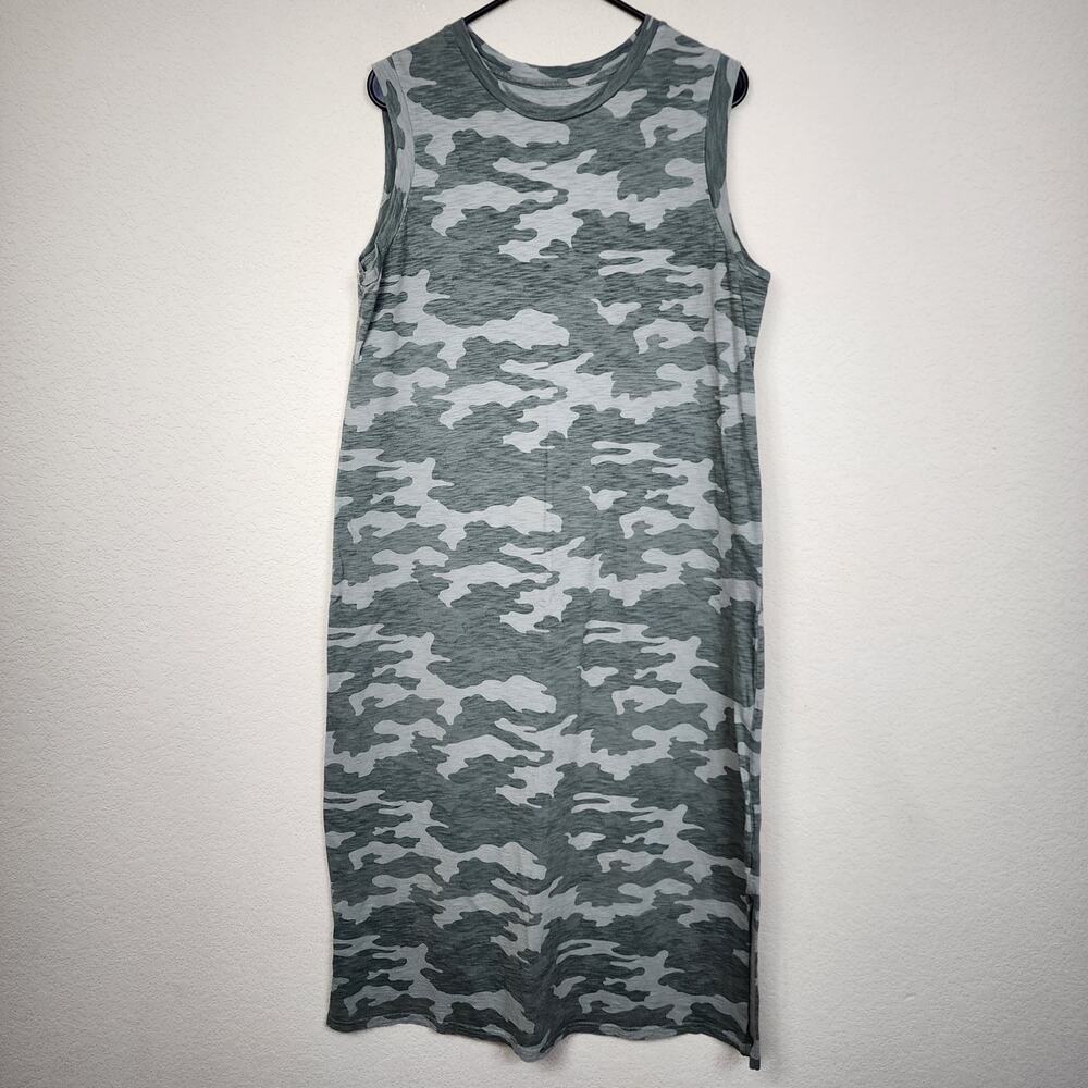 Large Camo Muscle Tank Dress